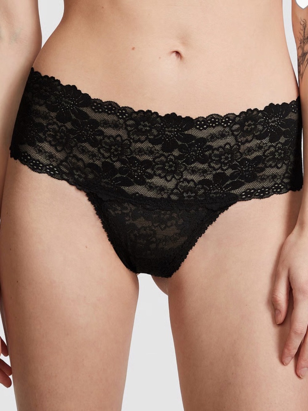 7 panties, Victoria’s Secret Black Lace Panties, NWT!